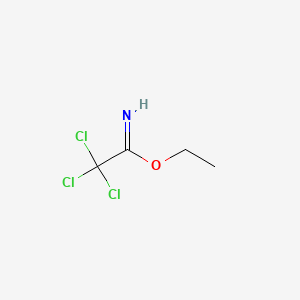 ethyl 2,2,2-trichloroethanimidate structure, CAS 23213-96-9