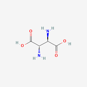 2,3-diaminobutanedioic acid structure, CAS 23220-52-2