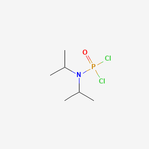 N-dichlorophosphoryl-N-propan-2-ylpropan-2-amine structure, CAS 23306-80-1