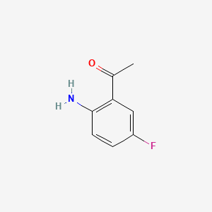 2-amino-5-fluoro-acetophenone structure, CAS 2343-25-1
