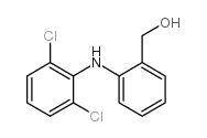 2-[(2,6-dichlorophenyl)aminophenyl]methanol structure, CAS 27204-57-5