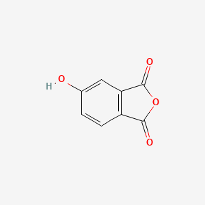 1,3-Isobenzofurandione,5-hydroxy structure, CAS 27550-59-0