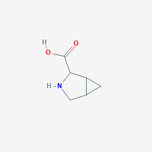 3-​Azabicyclo[3.1.0]​hexane-​2-​carboxylic acid structure, CAS 27762-08-9