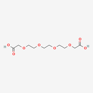 3,6,9,12-tetraoxatetradecane-1,14-dioic acid structure, CAS 32775-08-9