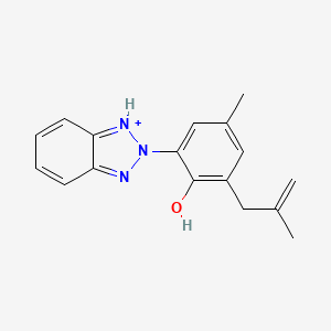 1-METHALLYL-2-(2-HYDROXY-5-METHYL PHENYL) BENZOTRIAZOLE structure, CAS 98809-58-6
