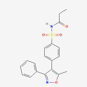 Parecoxib structure, CAS 198470-84-7