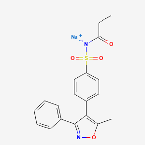 PARECOXIB SODIUM structure, CAS 198470-85-8