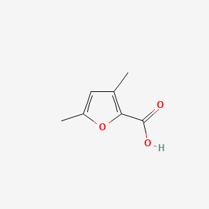 3,5-Dimethylfuran-2-Carboxylic Acid structure, CAS 34297-68-2