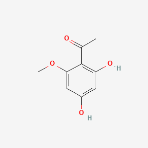 1-(2,4-dihydroxy-6-methoxyphenyl)ethanone structure, CAS 3602-54-8