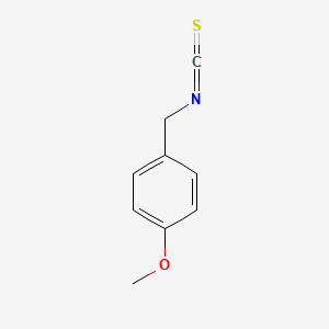 4-Methoxybenzyl isothiocyanate structure, CAS 3694-57-3