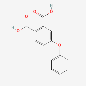 4-phenoxy-phthalic acid structure, CAS 37951-15-8