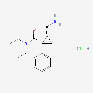 (1S-cis)-Milnacipran Hydrochloride structure, CAS 175131-60-9
