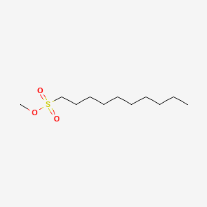 decyl methanesulfonate structure, CAS 41233-29-8