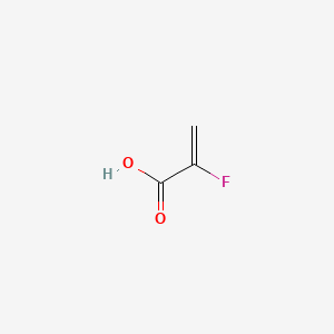 2-FLUOROACRYLIC ACID structure, CAS 430-99-9