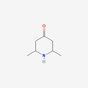 2,6-Dimethylpiperidin-4-one structure, CAS 45717-87-1