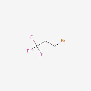 3-Bromo-1,1,1-Trifluoropropane structure, CAS 460-32-2