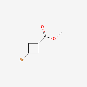 METHYL 3-BROMOCYCLOBUTANE-1-CARBOXYLATE structure, CAS 4935-00-6