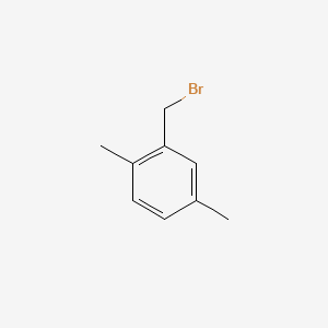 2,5-Dimethylbenzyl Bromide structure, CAS 50837-53-1