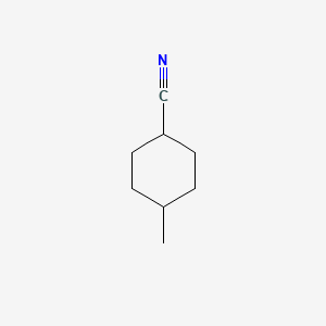 Cyclohexane carbonitrile, 4-methyl structure, CAS 524048-18-8