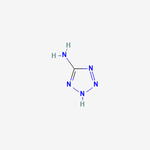 5-Aminotetrazole structure, CAS 5378-49-4