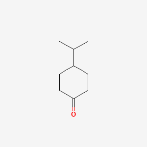 4-ISOPROPYLCYCLOHEXANONE structure, CAS 5432-85-9