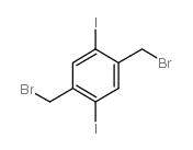 1,4-BIS(BROMOMETHYL)-2,5-DIIODOBENZENE structure, CAS 56403-29-3