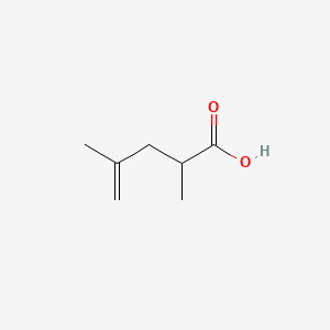 2,4-dimethylpent-4-enoic acid structure, CAS 56639-98-6
