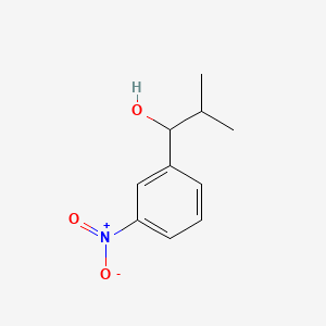 α-(1-methylethyl)-3-nitrobenzenemethanol structure, CAS 5912-95-8
