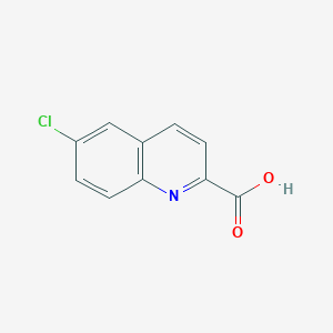 6-Chloroquinoline-2-carboxylic acid structure, CAS 59394-30-8