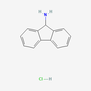 9-Aminofluorene HCl structure, CAS 5978-75-6