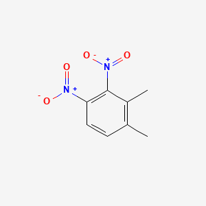 1,2-Dimethyl-3,4-dinitrobenzene structure, CAS 603-06-5