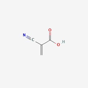 CYANOACRYLICACID structure, CAS 15802-18-3