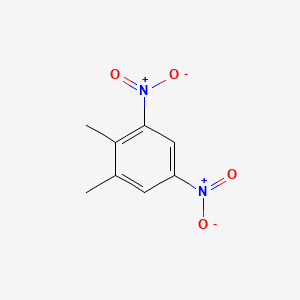 1,2-Dimethyl-3,5-dinitrobenzene structure, CAS 616-69-3