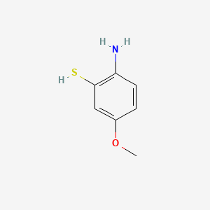 2-Amino-5-Methoxythiophenol structure, CAS 6274-29-9
