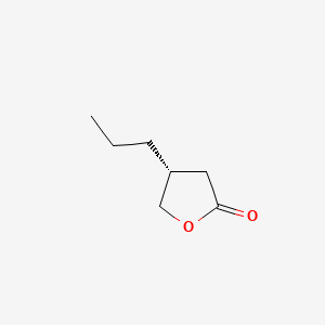 ( R )-4-propyldihydrofuran-2(3H)-one structure, CAS 63095-51-2