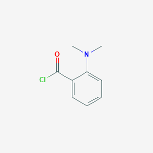 2-(dimethylamino)benzoic acid chloride structure, CAS 64109-38-2