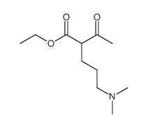 2-acetyl-5-dimethylaminopentanoic acid ethyl ester structure, CAS 69472-61-3