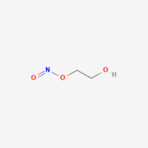 2-hydroxyethyl nitrite structure, CAS 70434-12-7
