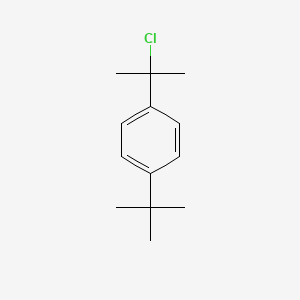 Benzene, 1-(1-chloro-1-methylethyl)-4-(1,1-dimethylethyl) structure, CAS 7175-42-0