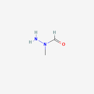 N-Formyl-N-methylhydrazine structure, CAS 758-17-8