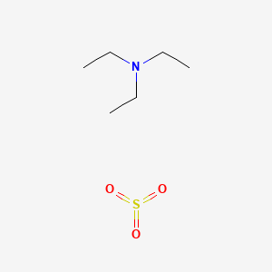 SULFUR TRIOXIDE-TRIETHYLAMINE structure, CAS 761-01-3
