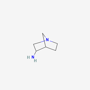 1-Aza-bicyclo[2.2.1]hept-3-ylamine structure, CAS 773056-73-8