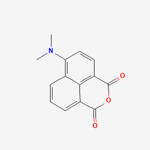 6-(dimethylamino)-1H,3H-benzo[de]isochromene-1,3-dione structure, CAS 77976-79-5
