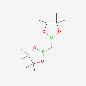 Bis(4,4,5,5-tetramethyl-1,3,2-dioxaborolan-2-yl)methane structure, CAS 78782-17-9