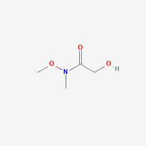 2-hydroxy-N-methoxy-N-methylacetamide structure, CAS 78937-02-7
