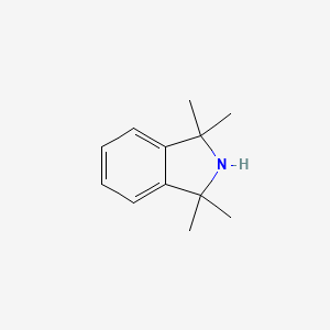 1,1,3,3-tetramethyl-2H-isoindole structure, CAS 82894-84-6