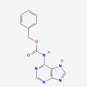N6-Cbz-adenine structure, CAS 82919-04-8