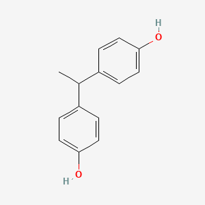 4,4'-ETHYLIDENEBISPHENOL structure, CAS 2081-08-5