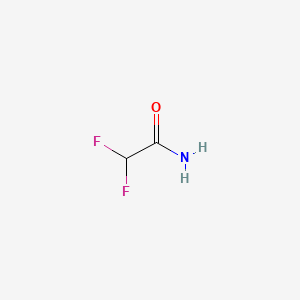 2,2-DIFLUOROACETAMIDE structure, CAS 359-38-6