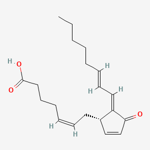 15-Deoxy-Δ12,14-prostaglandin structure, CAS 87893-55-8